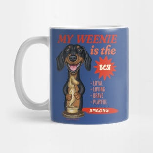 Cute Funny Doxie Weenie Dachshund Dog Mug